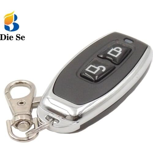 433Mhz Wireless Remote Control 1527 Learning Code 433mhz Transmitter For Gate Garage Door Light controller no clone 2 buttons