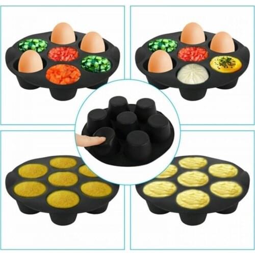 7 Even Cake Cups Muffin Cups Suitable For 3.5-5.8L Cups Molds Silicone Cake Baking Air Accessories Fryer Muffin Cake W6L0