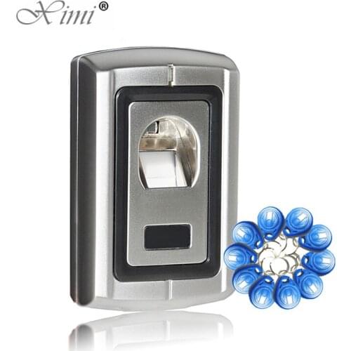 Fingerprint Access Control System Optional Waterproof Cover 1000 Users Metal Biometric Door Access Controller Fingerprint Reader