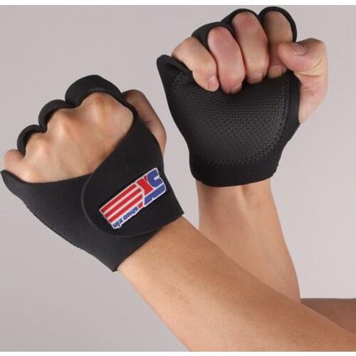 Fitness Sports Gloves Cycling Sports Hand Protector Gloves Black One-Pair Package