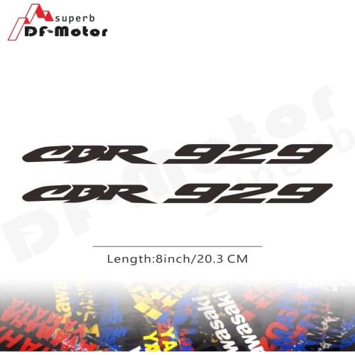 8Inch Reflective Sticker Decal Motorcycle Car Sticker Wheels Fairing Helmet Sticker Decal For Honda CBR 929 CBR929