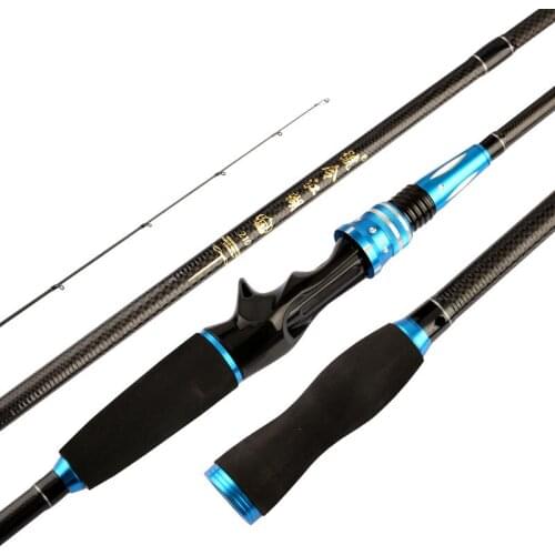1.8m 2.1m 2.4m Lure Rod M Power Baitcasting Rod Casting Fishing Rod Hand Pole Anchor Olta Black Fish Squid Pesca Fishing Canne