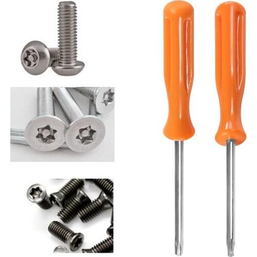 1Set Multifunctional TORX T8 + T10 Security Precision Screwdriver Tool For Xbox 360/ PS3/ PS4 Tamperproof Hole Home Improvement