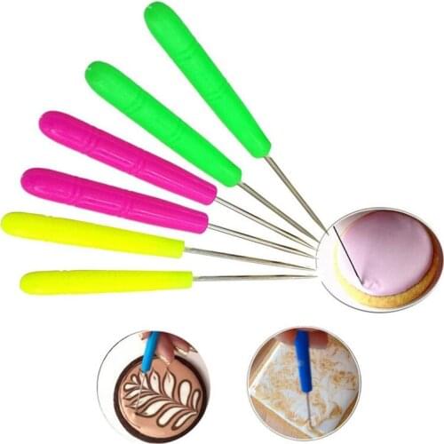 1PCS Scriber Needle Modelling Tool Baking Marking Patterns Icing Sugarcraft Cake Decorating Icing Carve DIY Fondant Cookie Decor
