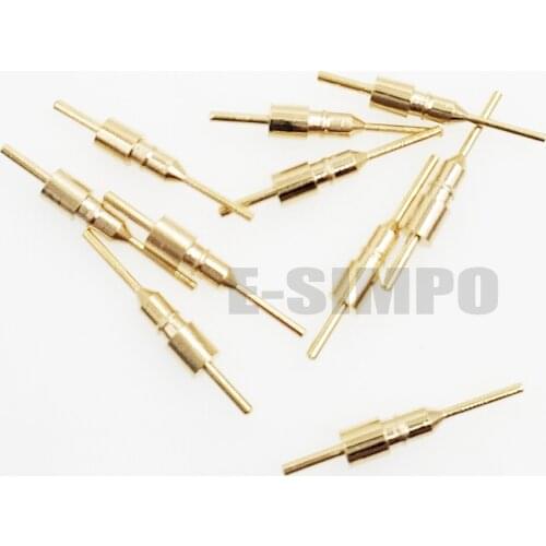 1000pcs Round Pin,female pin socket for Pin Dim0.45-0.6mm ,without plastic for 2.54 hole pin socket