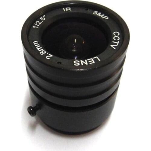 5.0MP HD 2.8mm CCTV Lens Manual Focal CS mount IR 1/2.5" for Security IP Camera