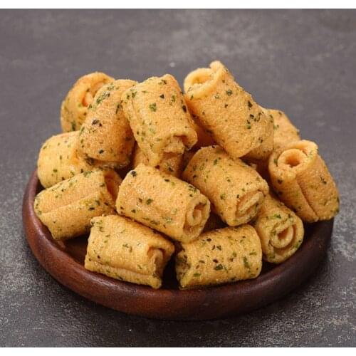 2 sachets Vegetable roll seaweed flavor office leisure time snack