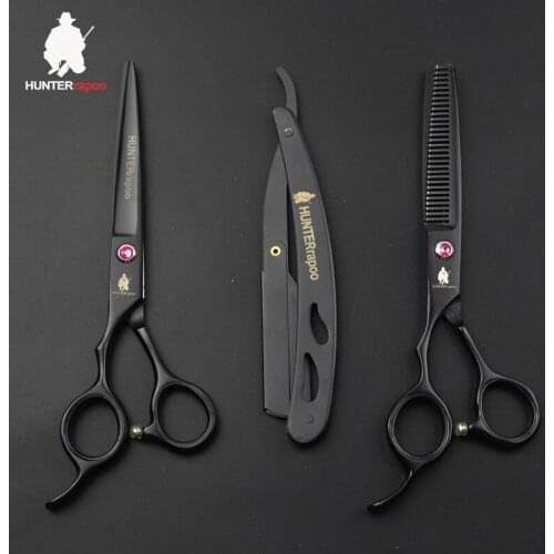 30% off HT9142 Left Handed Scissors For Haircut 6 inch Barber Scissors thinning shears hair cutting scissors