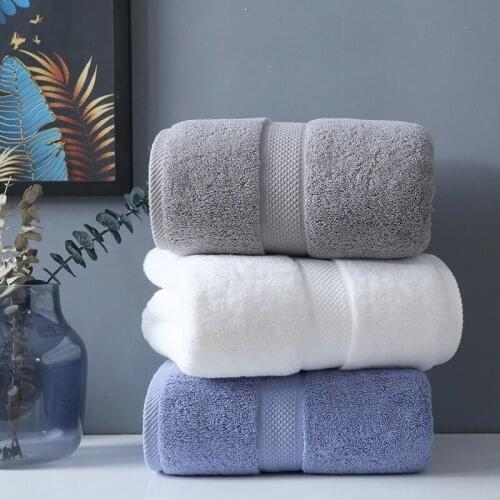 80x160cm large bath towel Pure cotton plus thick skin soft texture absorbent adult bath towel large bath towel beach towel