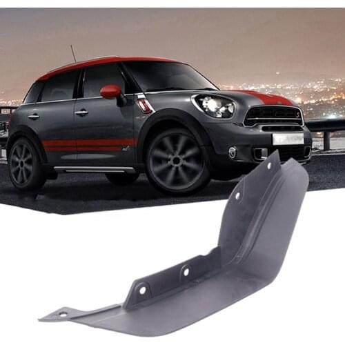 2pcs/set Car Front Fender Splash Guard Mud Flap Mudguards Mudflaps For Mini Cooper R60 R61 Countryman Car Styling Accessories