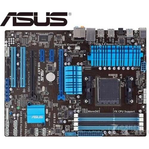 For ASUS M5A97 R2.0 original motherboard Socket AM3+ DDR3 USB2.0 USB3.0 32GB 970 used desktop motherboard