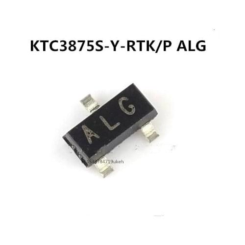 Original 100pcs/ KTC3875S-Y-RTK/P ALG SOT23