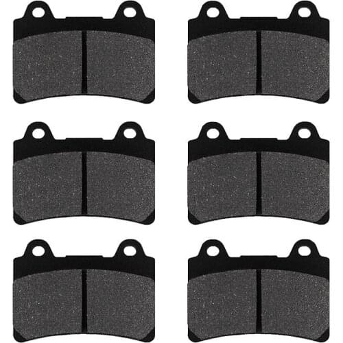 Motorcycle Front and Rear Brake Pads for YAMAHA XVZ 13 Series Venture Royale 1986-1993 XVZ13 Venture 1987 1988