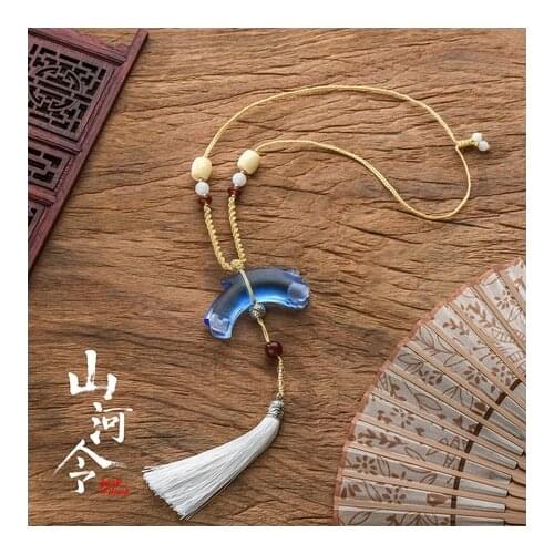 2021New Anime WORD OF HONOR Shan He Ling Wen Kexing Ancient Style Costume Waist Pendant Cosplay Accessories Props
