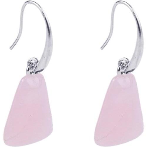 2021 Promotion Brinco Pendientes Earings Ins Allergy Contracted Lovely Earrings Color Of Natural Delicate Eardrop Korean Alloy