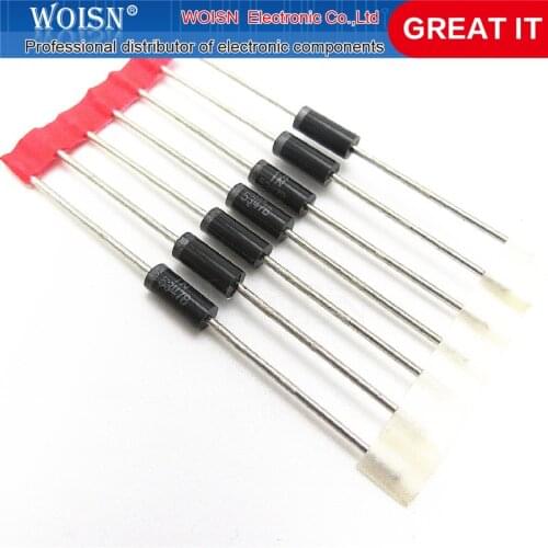 20pcs/lot 1N5347B IN5347B IN5347 DO-15 Zener diode 10V 5W In Stock