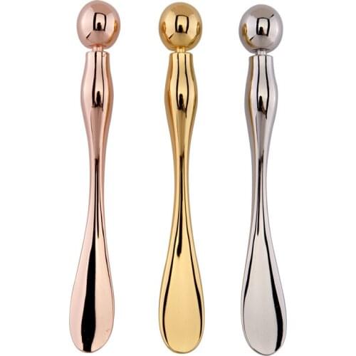 1 pcs Eye Cream Applicator Massage Sticks Metal Cosmetic Spatulas Facial Mask Mixing Spatula Spoon Anti Wrinkle Eye Care Tools