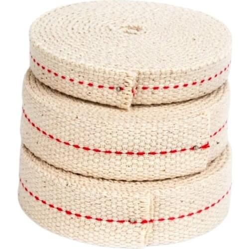 3Rolls 2M Flat Cotton Oil Lamp Lantern Wick For Kerosene Burner Lighting