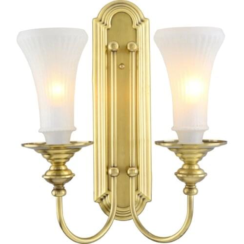 Art corridor lamp wall lamp wall lamp sitting room lights all copper lamp light european-style lamp L8062 corridor