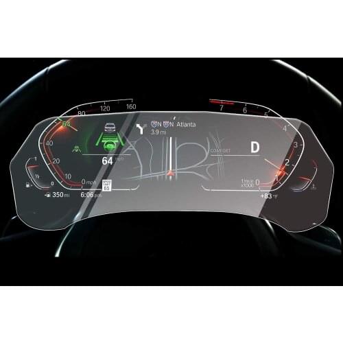 For BMW X5 G05 2019 Instrument Panel Screen Protective Film Dashboard Screen Protector Tempered Glass HD Anti Explosion Scratch