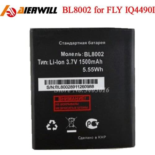 For FLY IQ4490I Battery BL8002 Accumulator 1500mAh High quality