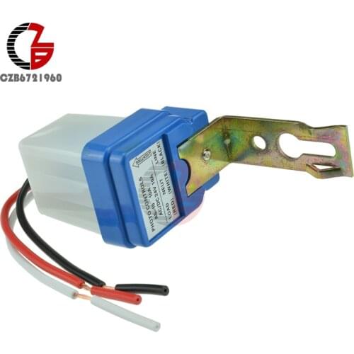 AC DC 24V 10A Street Light Switch Photoswitch Auto On Off Photocell Sensor Switch for Garden Highway Solar Car Outdoor