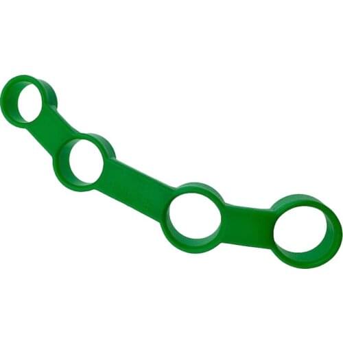 Guitar Finger Expansion Plastic Finger Sleeve Practing Trainer Tool for Ukulele Piano Saxophone Beginner