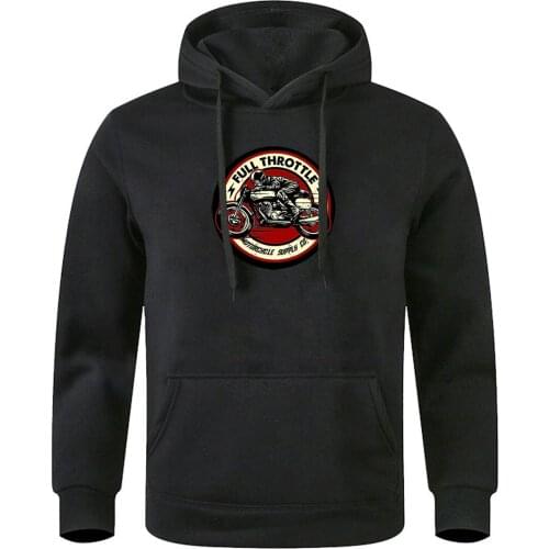 Male Tracksuits Rockabilly Biker Hooded Clothing 2020 Keep Warm Fall Winter Men Sweatshirts Harajuku Fashion Streetwear Hoodies