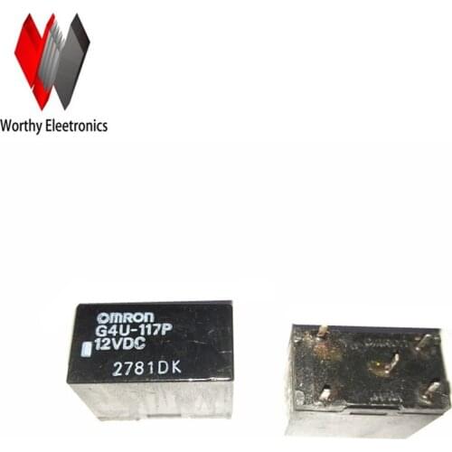 Wholesale 10pcs/lot relay G4U-117P-12VDC