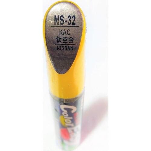 Car scratch repair pen, auto paint pen gold for Nissan Qashqai X-trail Sylphy Teana Sunny Tiida Livida Geniss March