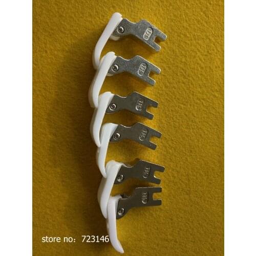 TCR5/32 Industrial Sewing Machine Presser 100PCS plastic Foot FEET for Brother Juki YAMATO Singer Siruba PFAFF ADLER TYICAKAL