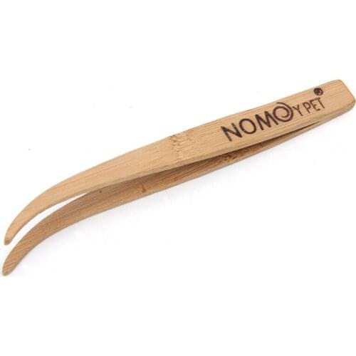 Angled Reptile Terrarium Feeding Tongs Tweezers Eco-Friendly Bamboo Feeding Tool Au09 21 Dropshipping