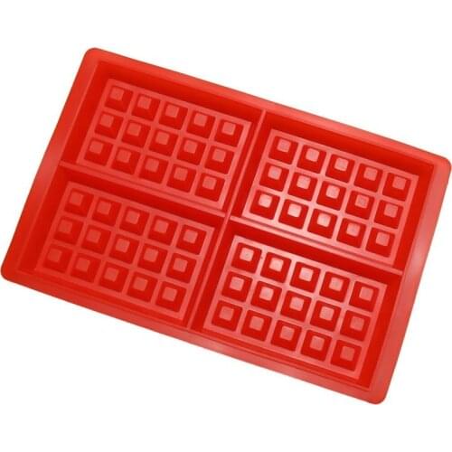 Waffle Makers For Kids Silicone Cake Mould Waffle Mould Silicone Bakeware Set Nonstick Silicone Baking Mold Set