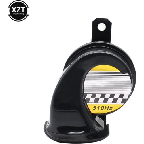 12V Motorcycle Horn Siren Loud 510Hz 130dB Waterproof Snail Air Horn Speaker Motorcycle Electric Accessories Universal
