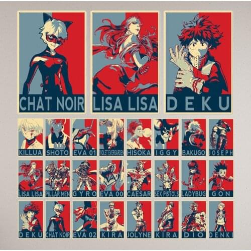 Japan Comic Anime Poster Metal Plaque Wall Decor Boy Bedroom Man Cave Indoor Home Decoration Iron Painting Metal Plate Tin Sign