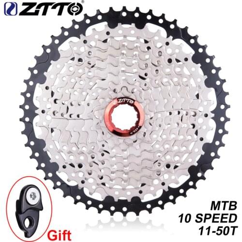 ZTTO 10 Speed 11-50T Cassette 10s 20s 30s Freewheel For MTB Mountain Bike Bicycle Parts K7 XT SLX XO X0 X9 X7