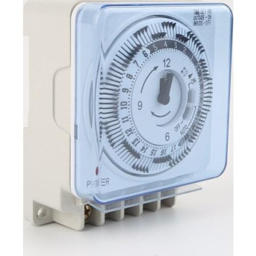 24 hours cycle mechanical timing switch socket industrial mechanical switch controller