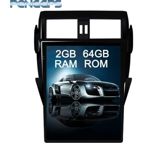 17" IPS Screen Android 9.0 Car GPS Navigation for Toyota Land Cruiser Prado 150 2014-2017 DVD Player 1080P Video FM Headunit