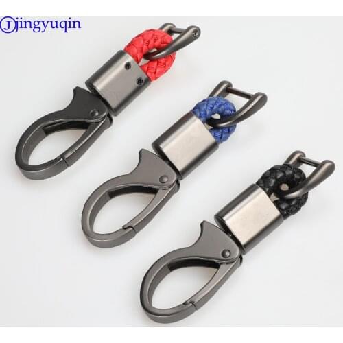 Jingyuqin 3 color fashion jewelry gift ladies mens fashion key chain key ring auto parts Urbocharger