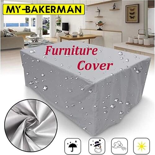 72 Size Waterproof Cover Outdoor Patio Garden Furniture Covers Rain Snow Chair covers for Sofa Table Chair Dust Proof Cover