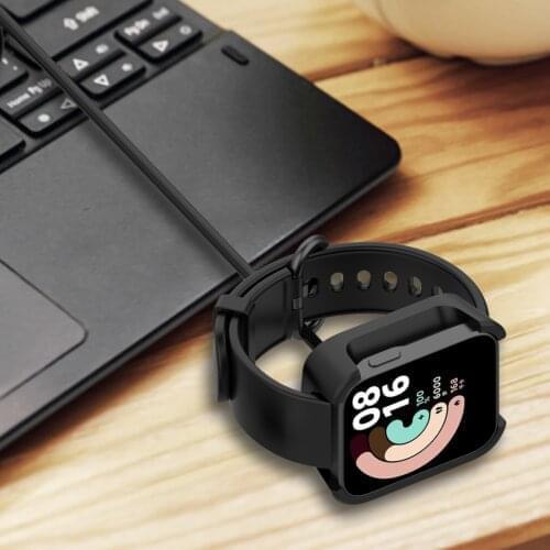 For Redmi Watch Lite 1M Magnetic USB Charging Cable Cord Replacement Charging Dock Station Smart Watch Accessory Charger Cradle