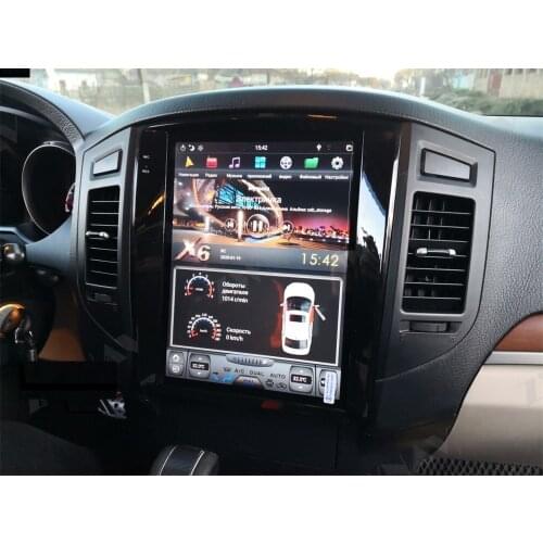 For MITSUBISHI PAJERO V97 V93 Shogun Montero 2006+ 128GB Tesla Screen Android 10 Player GPS Head Unit Stereo Audio Recorder