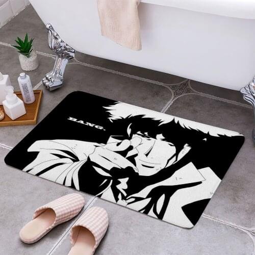 Anime Cowboy Bebop 3D Print Doormats Rectangle Non-Slip DoorMat Bedroom Kitchen Entrance Print Door rugs Dropshipping