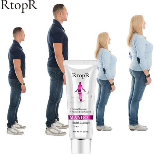 RtopR Height Increasing Foot Massage Cream Promote Height Growth Body Care Soothing Foot Health Skin Care Promot Bone Growth 40g