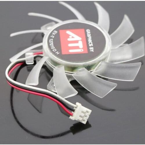 T127010DU DFC701012H 65mm 40x40x40mm 12V 0.45A 3Wire 3Pin For Graphics Card Cooler Cooling Fan