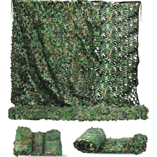 Hunting Military Camouflage Nets Woodland Camo Netting Camping Sun Shelter Garden Bar Car Cover Tent Decoration Shade Shelter