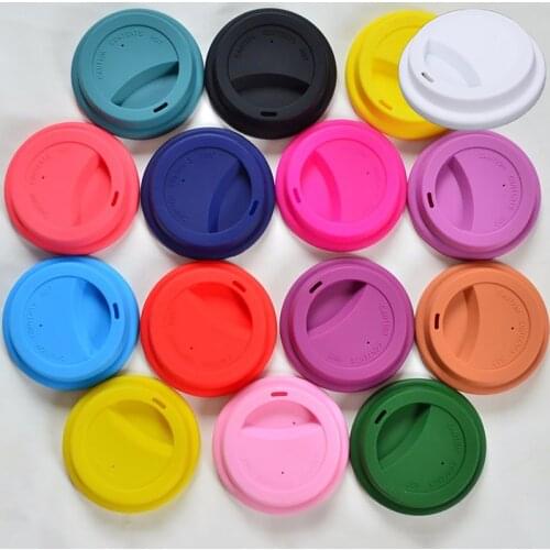 Silicone Cup Cover Anti-dust Leakproof glass bottle mug cup protective sleeve heat resistant anti scalding sleeve cover