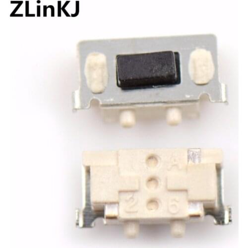 20Pcs High Quality 3*6*3.5mm SMD Tact light touch switch 2 pin side button Micro button