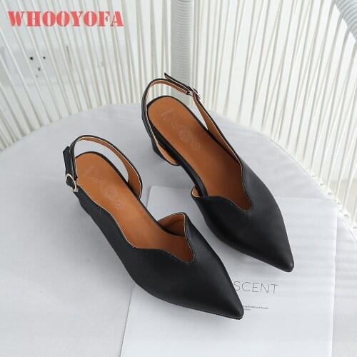 Brand New Comfortable Black Apricot Women Formal Sandals High Heels Office Lady Shoes WS324 Plus Big Small Size 11 28 43 46