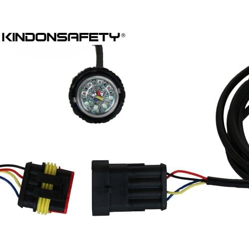 10pcs Free shipping! Hot selling 24W LED Hideaway Light, strobe lighthead, LED warning lamp, DC12V